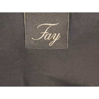 Fay - Camicia da donna in misto cotone di color blu scuro - ccd013 - Italianfashionglam