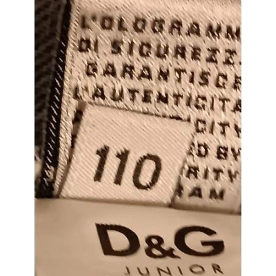 Dolce&Gabbana - Giubbino bimba cotone blue jeans stinto  - giud055 - Italianfashionglam