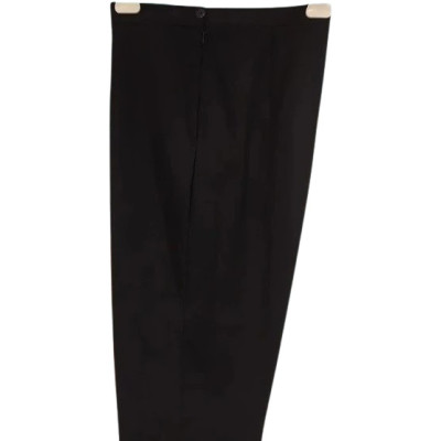 Completo donna giacca pantalone in lana di colore nero - cmd004 - Italianfashionglam