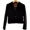Stilò Noir - Completo da donna in velluto di colore nero - cmd005 - Italianfashionglam