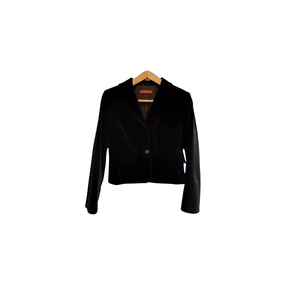 Stilò Noir - Completo da donna in velluto di colore nero - cmd005 - Italianfashionglam Stilò Noir - Completo da donna in velluto di colore nero - cmd005 - Italianfashionglam
