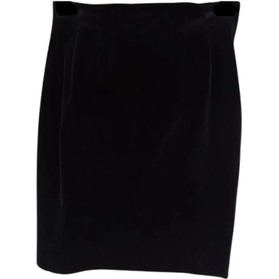 Stilò Noir - Completo da donna in velluto di colore nero - cmd005 - Italianfashionglam