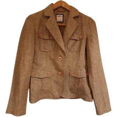 Lerros - Completo donna in lino giacca e pantalone beige - cmd006 - Italianfashionglam