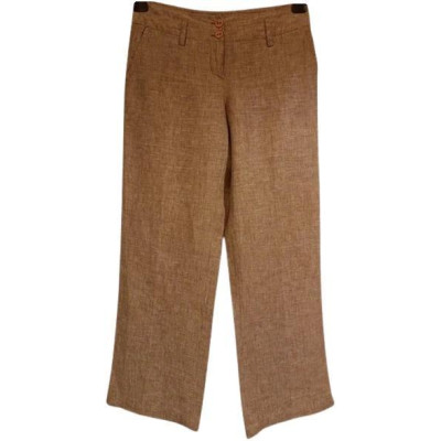 Lerros - Completo donna in lino giacca e pantalone beige - cmd006 - Italianfashionglam