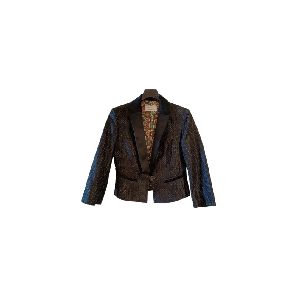 Burani Collezioni - Abito da donna in cotone giacca e gonna blu scuro - cmd011 - Italianfashionglam Burani Collezioni - Abito da donna in cotone giacca e gonna blu scuro - cmd011 - Italianfashionglam