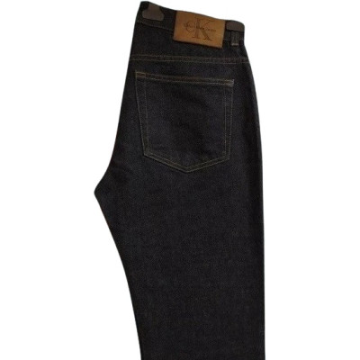 Calvin Klein - Blue jeans da donna dritti in cotone denim - bjd001 - Italianfashionglam