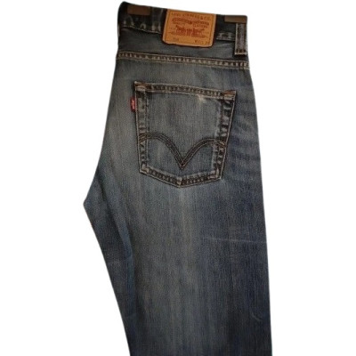 Levi Strauss - Blue jeans da donna in cotone denim stinto - bjd004 - Italianfashionglam
