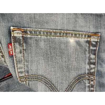 Levi Strauss - Blue jeans da donna in cotone denim stinto - bjd004 - Italianfashionglam