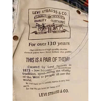 Levi Strauss - Blue jeans da donna in cotone denim stinto - bjd004 - Italianfashionglam