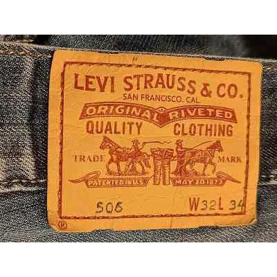 Levi Strauss - Blue jeans da donna in cotone denim stinto - bjd004 - Italianfashionglam
