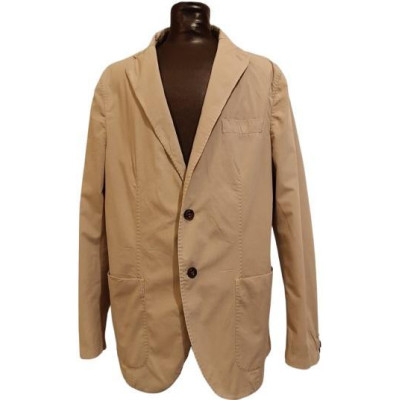 Manuel Ritz - Giacca da uomo due bottoni in cotone beige - giuo038 - Italianfashionglam