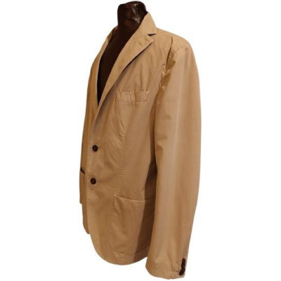 Manuel Ritz - Giacca da uomo due bottoni in cotone beige - giuo038 - Italianfashionglam