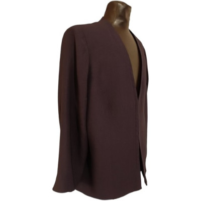 Marina Rinaldi - Giacca da donna in viscosa di color viola scuro - gid124 - Italianfashionglam