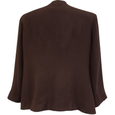 Marina Rinaldi - Giacca da donna in viscosa di color viola scuro - gid124 - Italianfashionglam