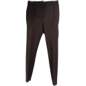 Burberry - Pantalone glam da donna skinny in lana nero - pnd096 - Italianfashionglam