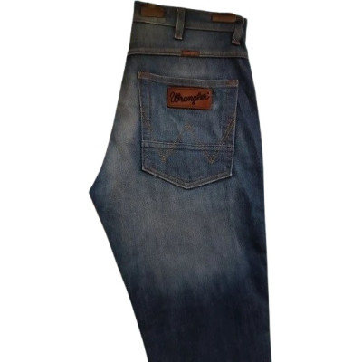 Wrangler - Blue jeans da donna in cotone denim stretch - Italianfashionglam