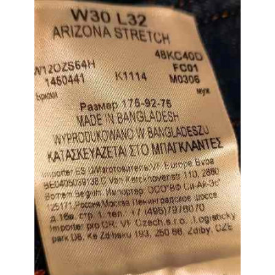 Wrangler - Blue jeans da donna in cotone denim stretch - Italianfashionglam