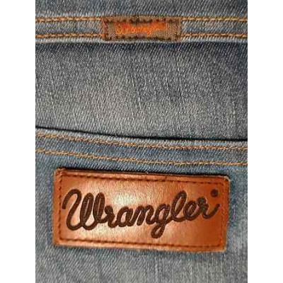 Wrangler - Blue jeans da donna in cotone denim stretch - Italianfashionglam