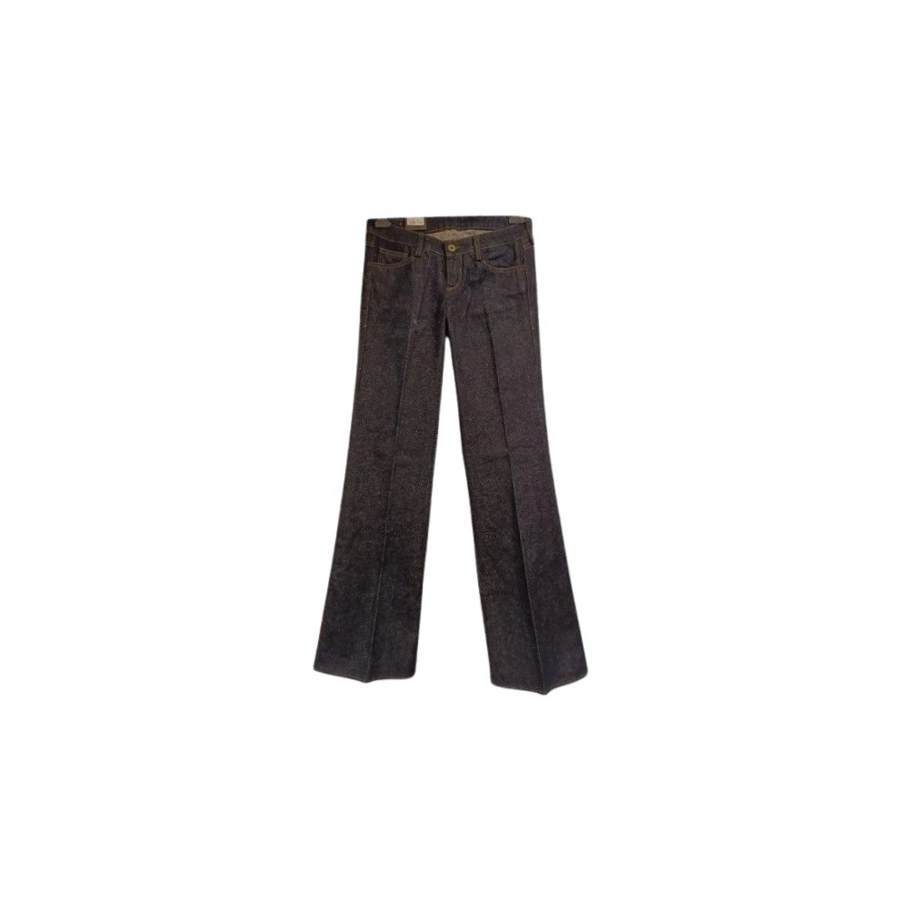 Meltin'Pot - Blue jeans da donna in cotone denim a zampa - bjd006 - Italianfashionglam Meltin'Pot - Blue jeans da donna in cotone denim a zampa - bjd006 - Italianfashionglam