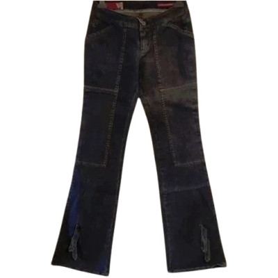 Guess - Blue jeans da donna vintage denim a vita bassa - bjd015 - Italianfashionglam