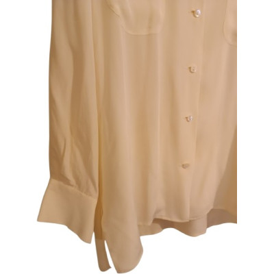 Antonio Fusco - Camicia da donna in seta color crema  - Italianfashionglam