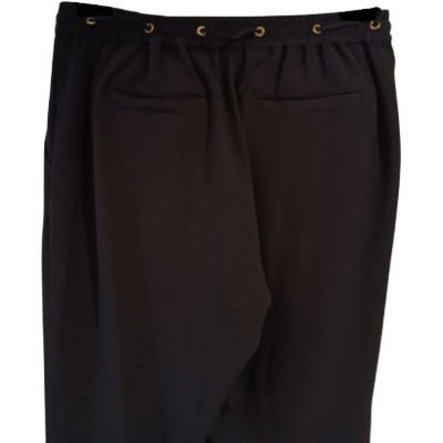 Michael Kors - Pantalone da donna nero gamba dritta - Italianfashionglam