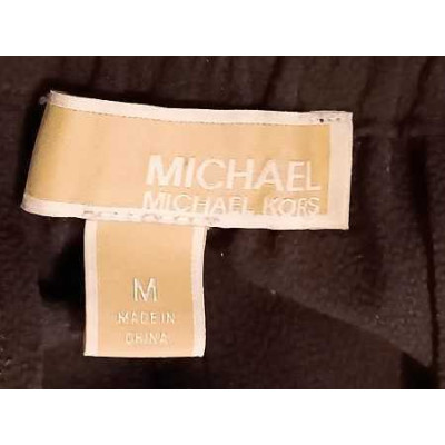 Michael Kors - Pantalone da donna nero gamba dritta - Italianfashionglam