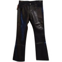 Casucci - Pantalone da donna fashion in ecopelle a zampa - Italianfashionglam