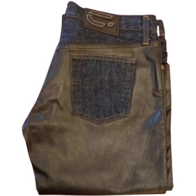 Casucci - Pantalone da donna fashion in ecopelle a zampa - Italianfashionglam