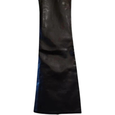 Casucci - Pantalone da donna fashion in ecopelle a zampa - Italianfashionglam