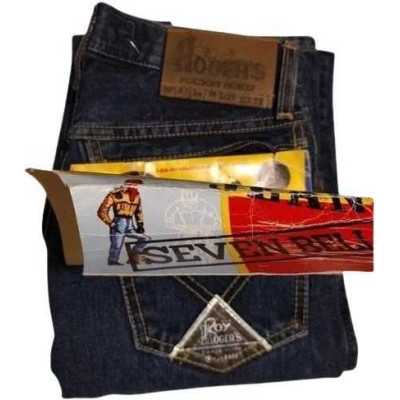 Roy Roger's - Blue jeans da donna dritti in cotone denim - Italianfashionglam