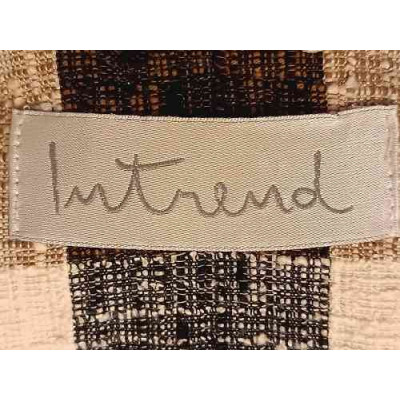 Intrend - Giacca da donna in cotone a quadri multi color - Italianfashionglam