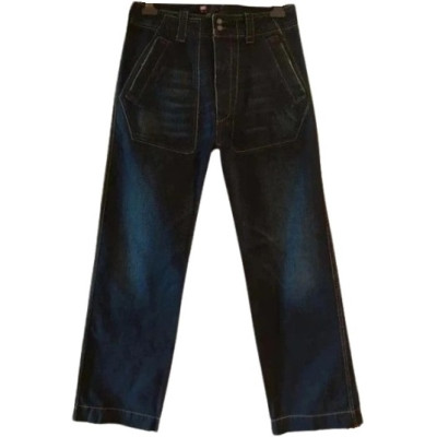 Diesel - Blue jeans donna in cotone gamba dritta vintage - Italianfashionglam