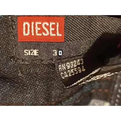Diesel - Blue jeans donna in cotone gamba dritta vintage - Italianfashionglam