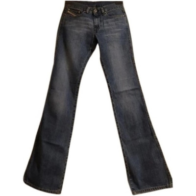 Diesel - Blue jeans vintage da donna in cotone a zampa - Italianfashionglam