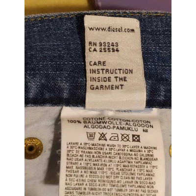 Diesel - Blue jeans vintage da donna in cotone a zampa - Italianfashionglam