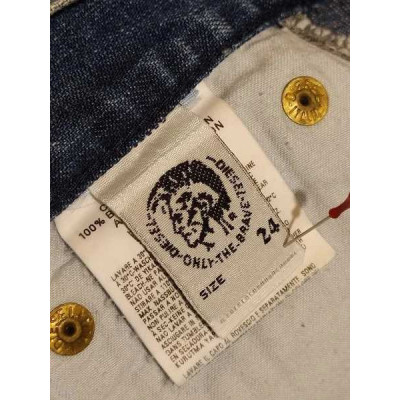 Diesel - Blue jeans vintage da donna in cotone a zampa - Italianfashionglam
