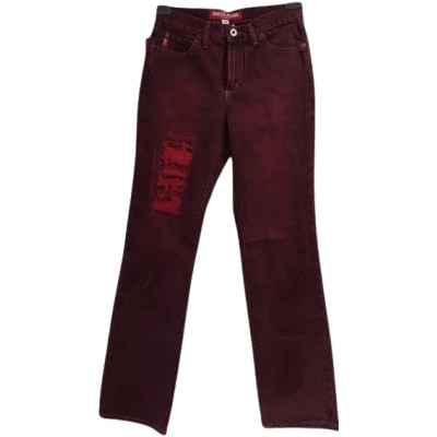 Guess - Blue jeans da donna vintage in cotone con strappi - Italianfashionglam