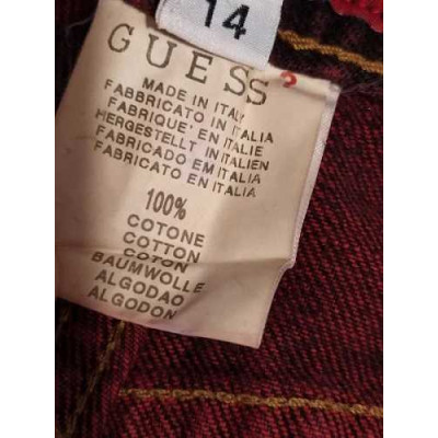 Guess - Blue jeans da donna vintage in cotone con strappi - Italianfashionglam