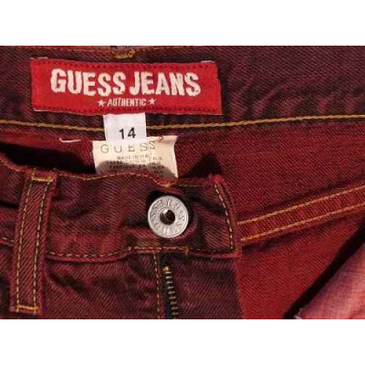 Guess - Blue jeans da donna vintage in cotone con strappi - Italianfashionglam