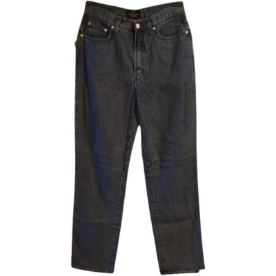Trussardi - Blue jeans da donna a gamba dritta 5 tasche - Italianfashionglam