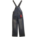 List Woman - Salopette da donna in cotone blue jeans stinto - Italianfashionglam