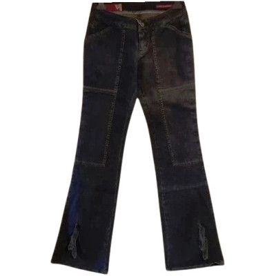 Guess - Blue jeans vintage da donna in cotone a zampa - Italianfashionglam