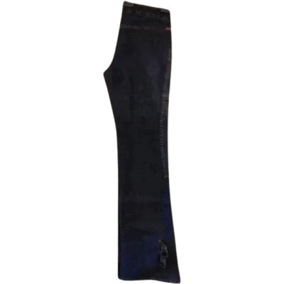 Guess - Blue jeans vintage da donna in cotone a zampa - Italianfashionglam