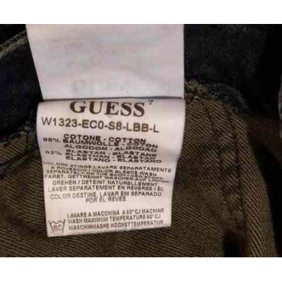 Guess - Blue jeans vintage da donna in cotone a zampa - Italianfashionglam