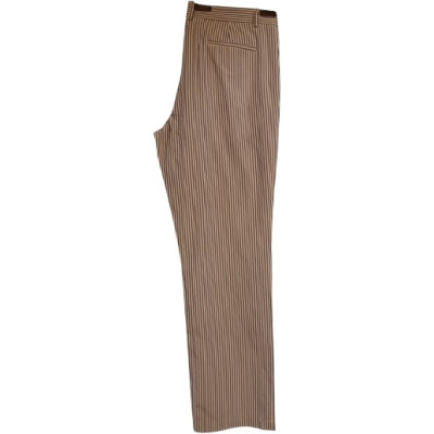 C.P. Company - Pantalone da donna in cotone a righe blu e bianco - Italianfashionglam