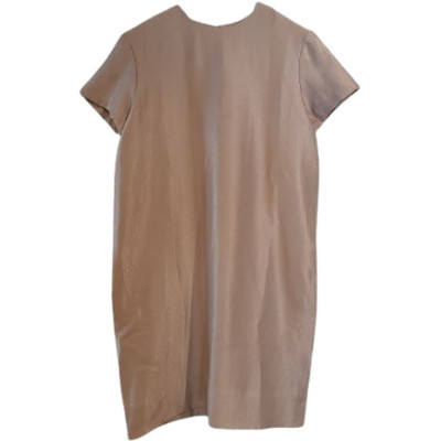Cos - Abito da donna in tessuto di viscosa colore argento - Italianfashionglam