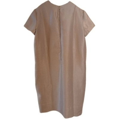 Cos - Abito da donna in tessuto di viscosa colore argento - Italianfashionglam