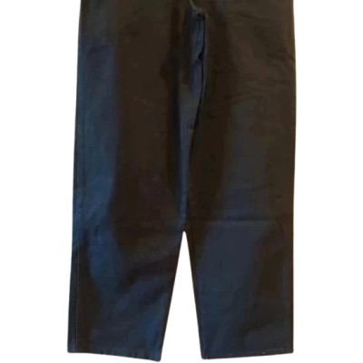 Le Griff - Salopette da donna in puro cotone denim color nero - Italianfashionglam