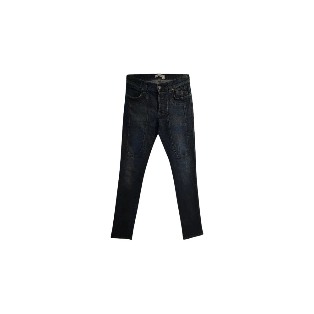 Jeckerson - Blue jeans da donna in cotone denim stretch 5 tasche - Italianfashionglam Jeckerson - Blue jeans da donna in cotone denim stretch 5 tasche - Italianfashionglam